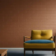 3D Brick Wall Panel -Brown