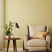 3D Brick Wall Panel -Beige